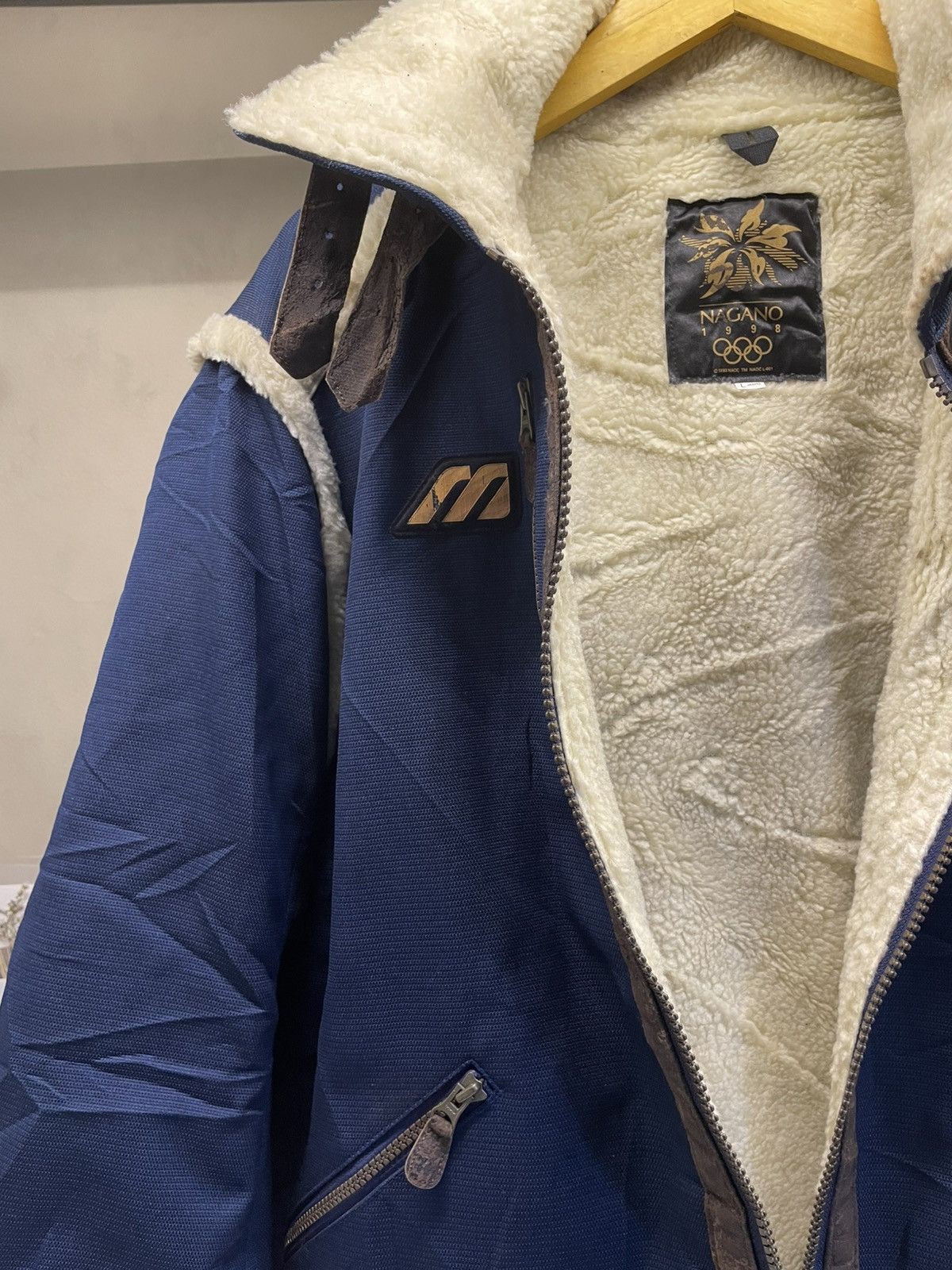 Vintage Mizuno 1998 Nagano Olympic Japan Jacket