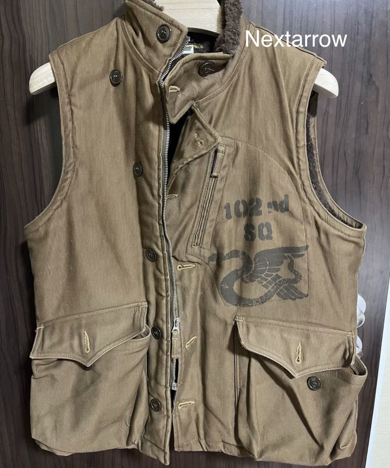 Freewheelers Freewheelers back drawing Avatar vest 2410-Nextarrow Size US XXS / EU 40 - 1 Thumbnail