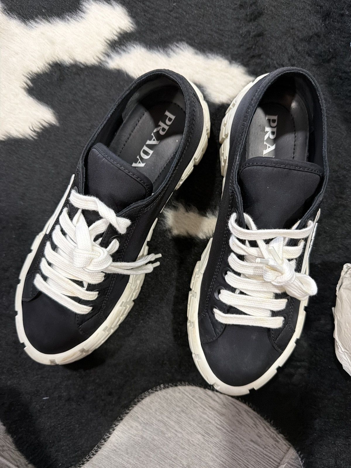 Prada Prada platform nylon sneakers Size US 9.5 / IT 39.5 - 7 Thumbnail