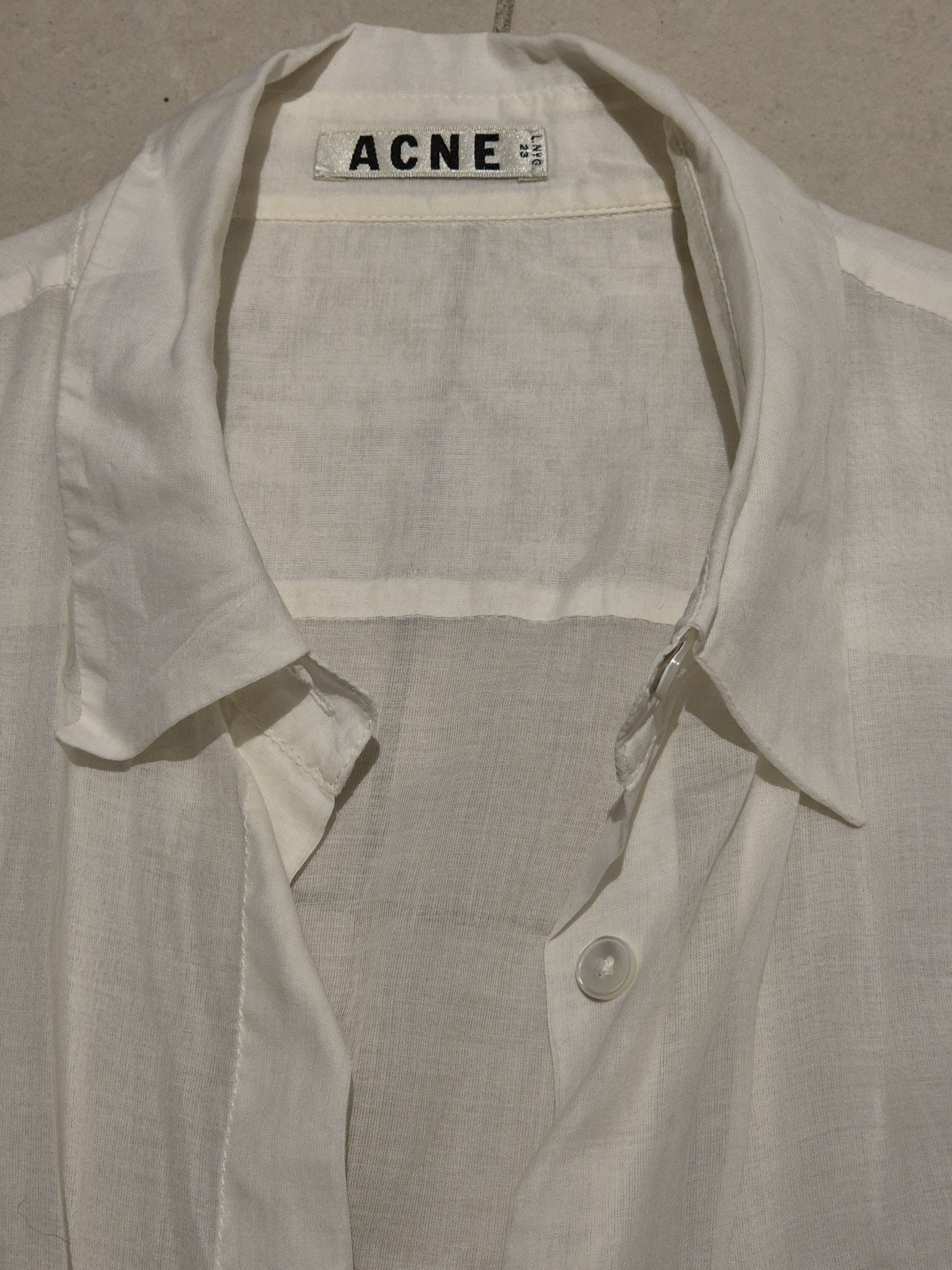 Acne Studios Acne Studios ruffle sleeved shirt Size S / US 4 / IT 40 - 6 Thumbnail