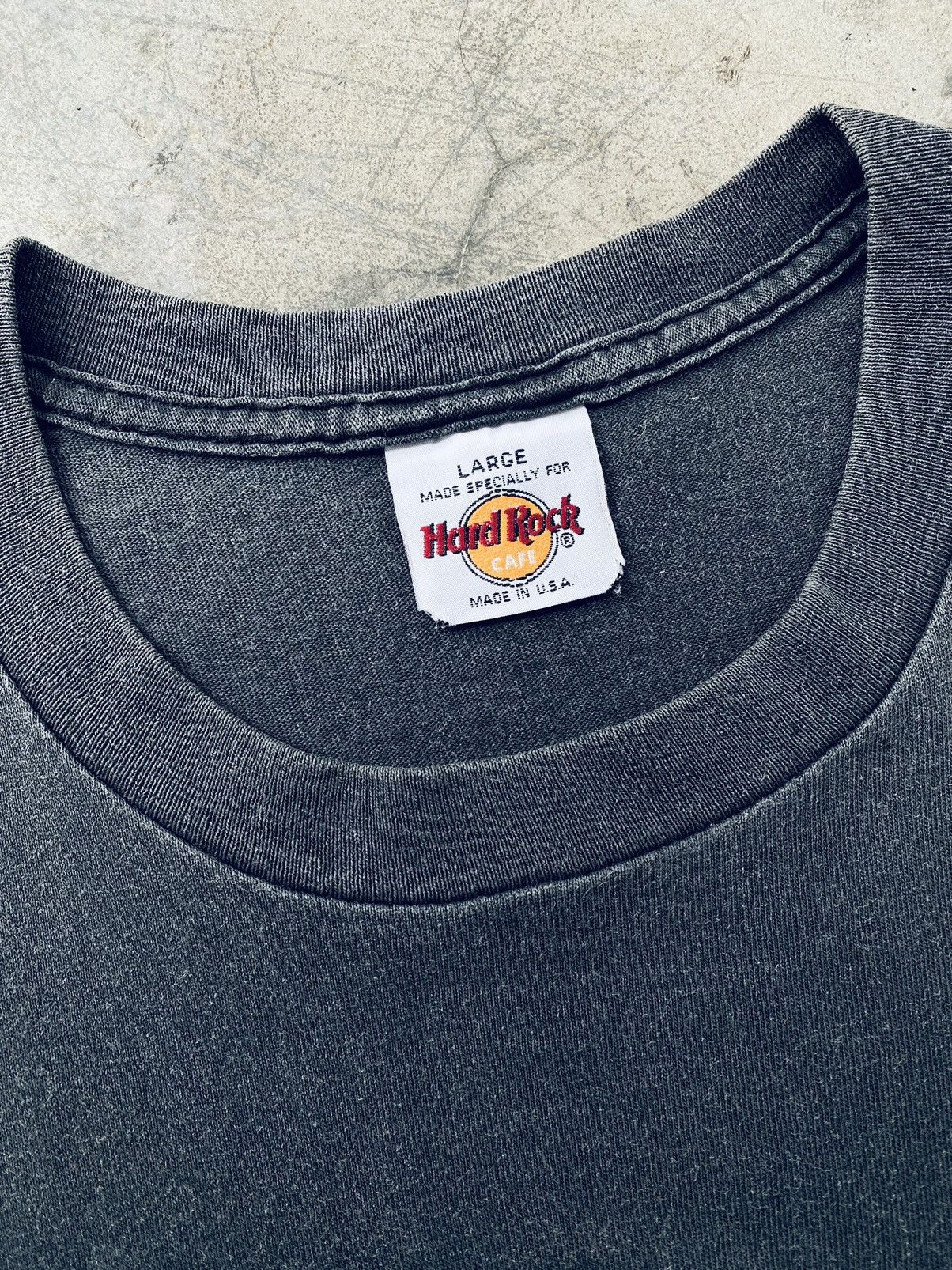 Hard Rock Cafe Vintage 90s Hard Rock Hollywood Faded Tees Size US L / EU 52-54 / 3 - 6 Thumbnail