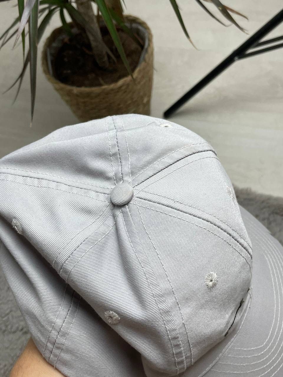 Nike × Vintage Nike Vintage Hat Big CENTER Logo Swoosh Y2K Size ONE SIZE - 3 Thumbnail