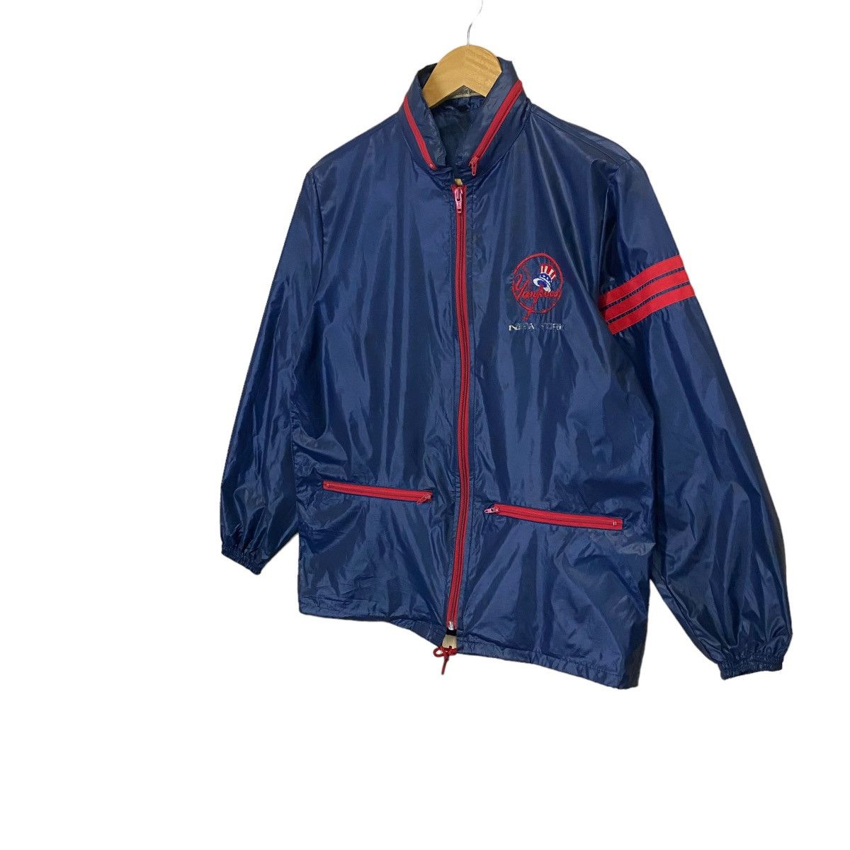 MLB × New York Yankees × Vintage Vintage New York Yankess Zipper Jacket Size US S / EU 44-46 / 1 - 3 Thumbnail