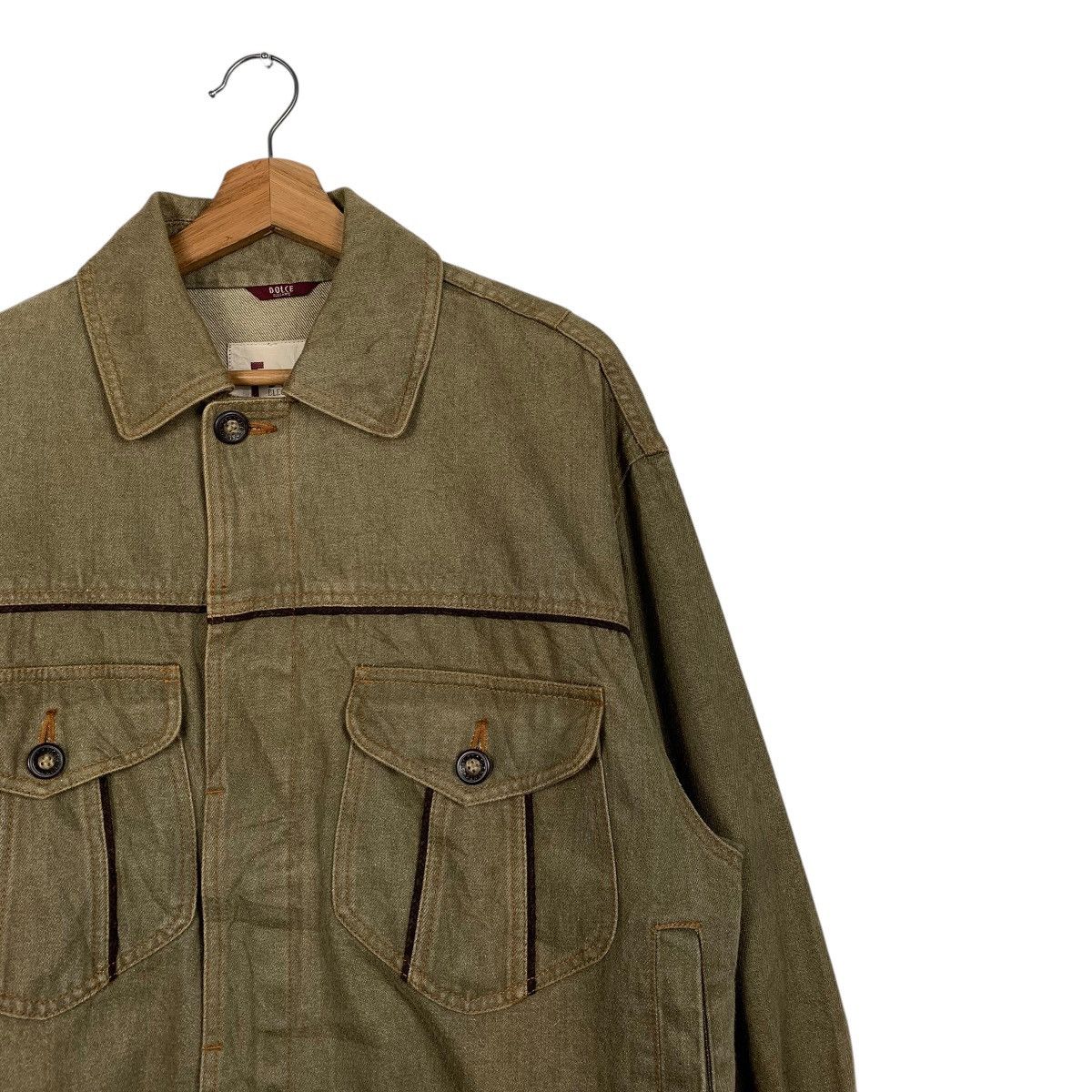 Japanese Brand Japanese Brand E Dolce Elegante Denim Jacket Size US M / EU 48-50 / 2 - 5 Thumbnail