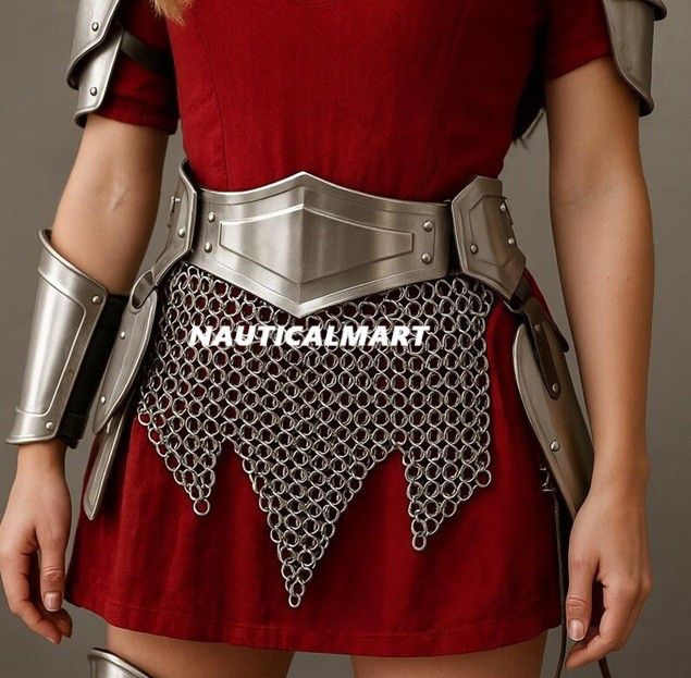 Other Medieval Female Warrior Armor Costume Size ONE SIZE - 4 Thumbnail