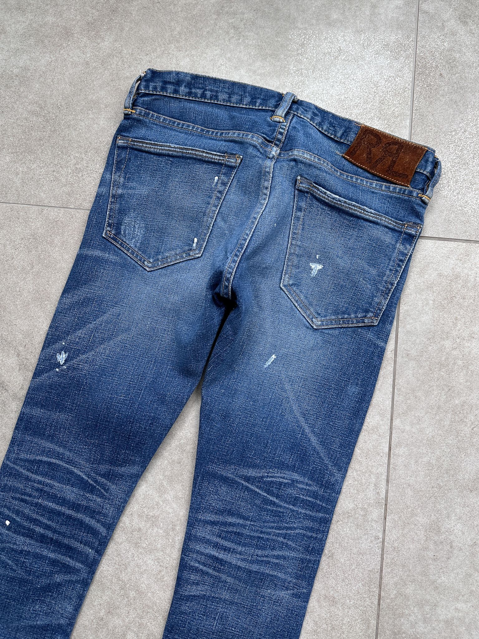 Ralph Lauren RRL Ralph Lauren Double RL Skinny Slim fit Denim Jeans Size 25" / US 0 / IT 36 - 6 Thumbnail