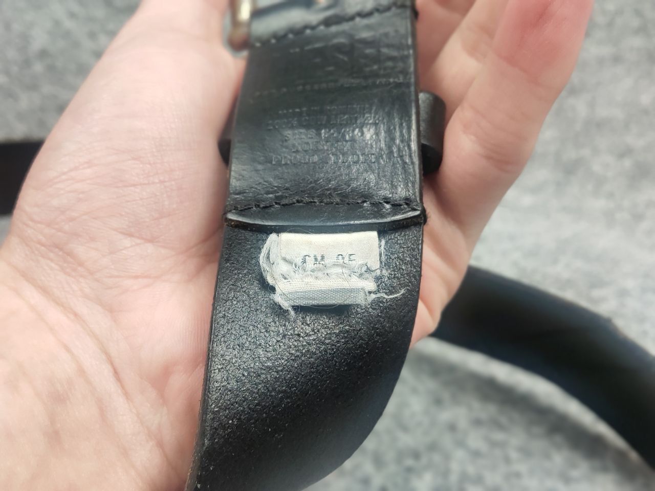 Diesel Vintage Diesel Metal leather belt Y2K Punk Emo Rock Goth LGB Size ONE SIZE - 11 Thumbnail