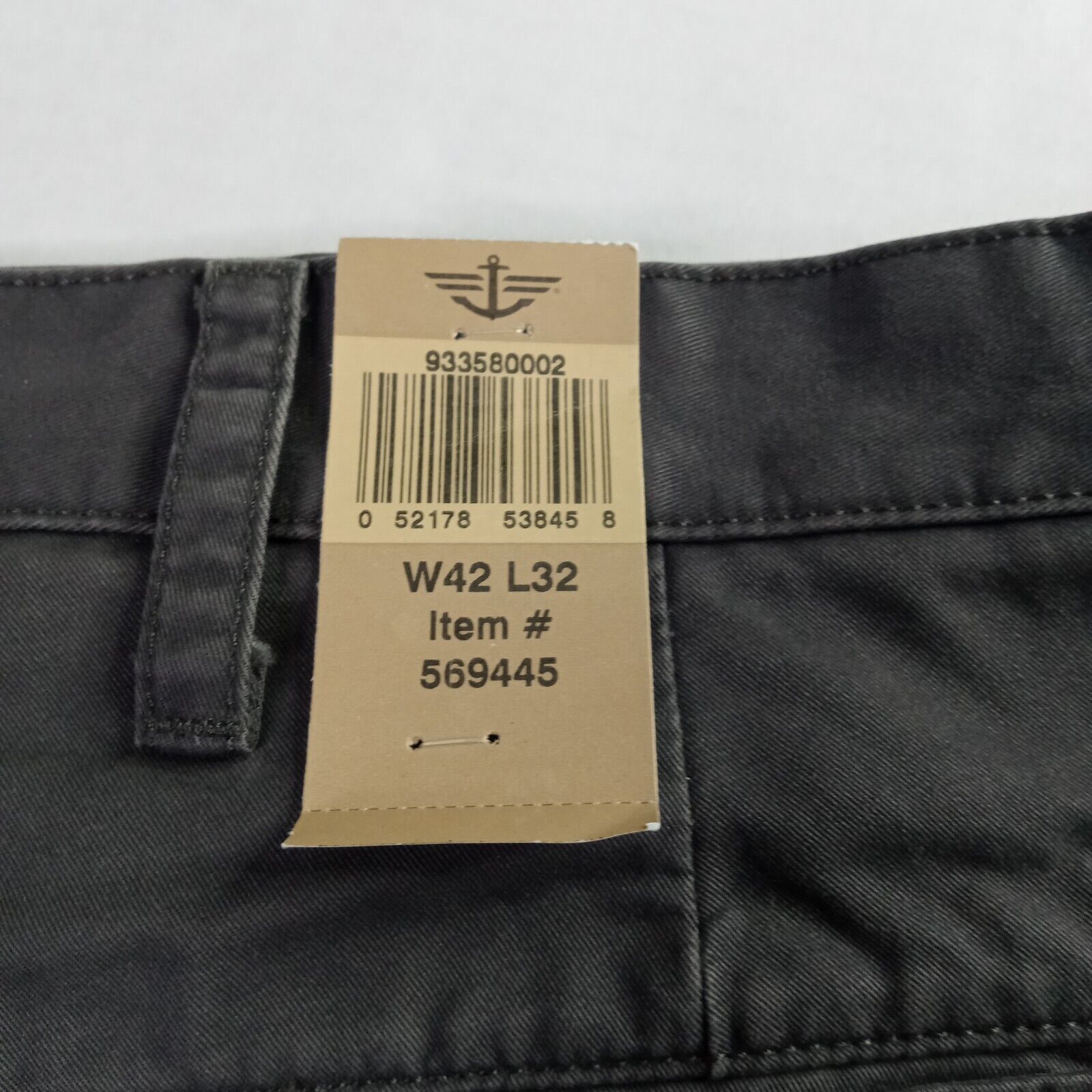 Dockers Dockers D3 Classic Fit Cargo Pants Men's 42x32 Gray Cotton Size US 42 / EU 58 - 2 Thumbnail