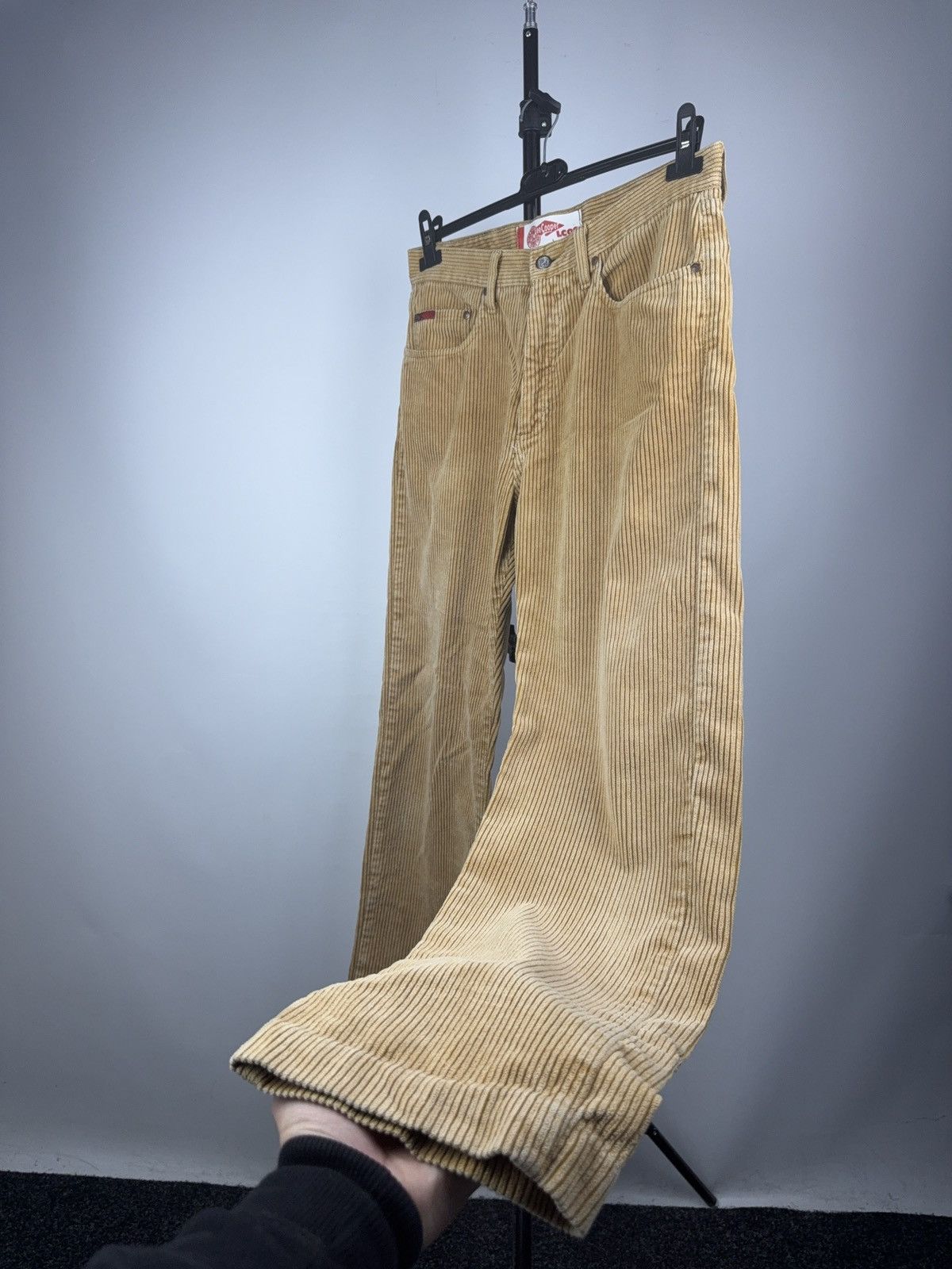 Lee Vintage 90s Retro Lee Cooper Corduroy Pants light Brown Size US 30 / EU 46 - 3 Thumbnail