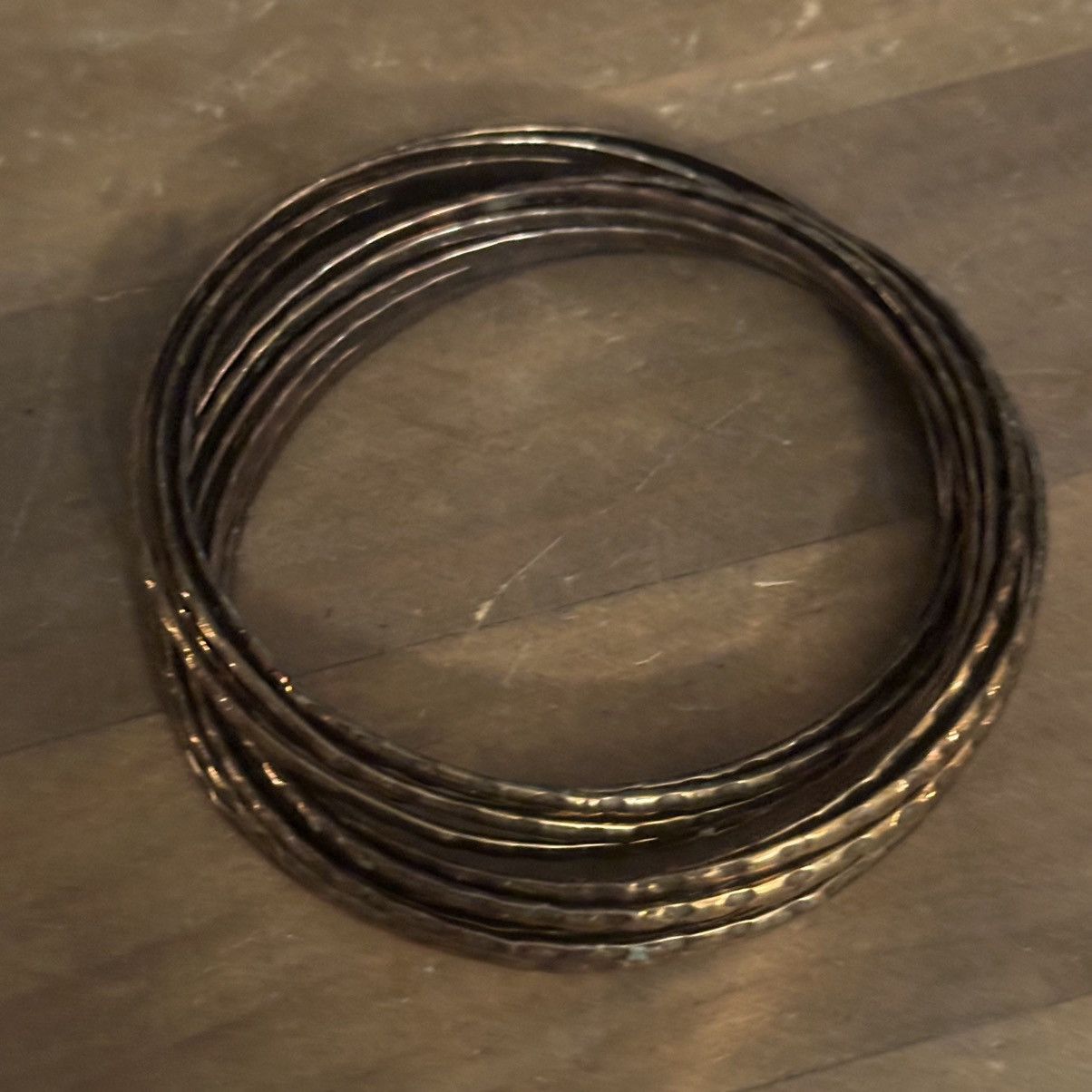 Other Brass tone intertwined bangle bracelet Size ONE SIZE - 4 Thumbnail