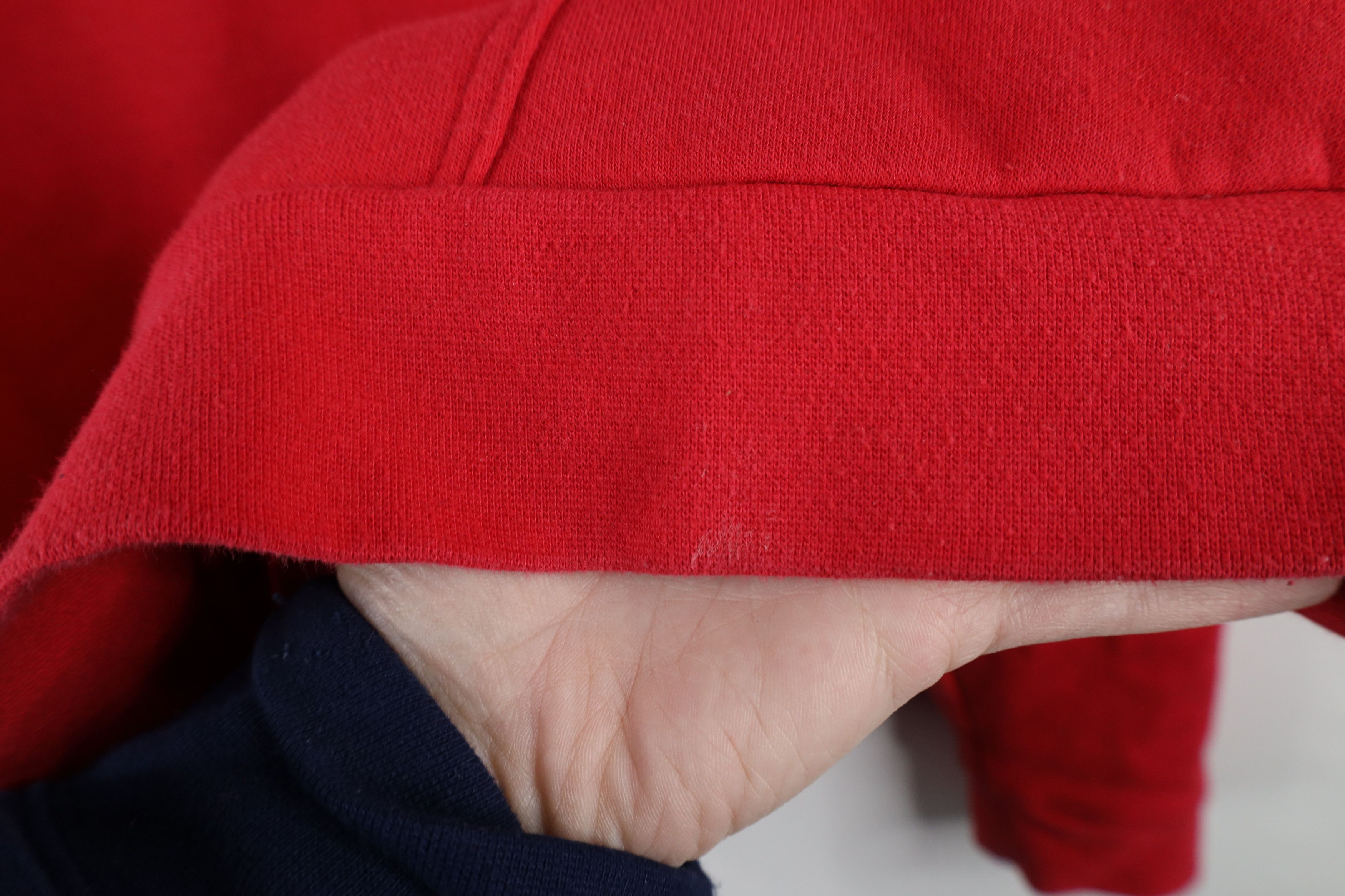 Champion × Vintage Vintage Champion Ohio State University Football Hoodie Red Size US XL / EU 56 / 4 - 14 Thumbnail