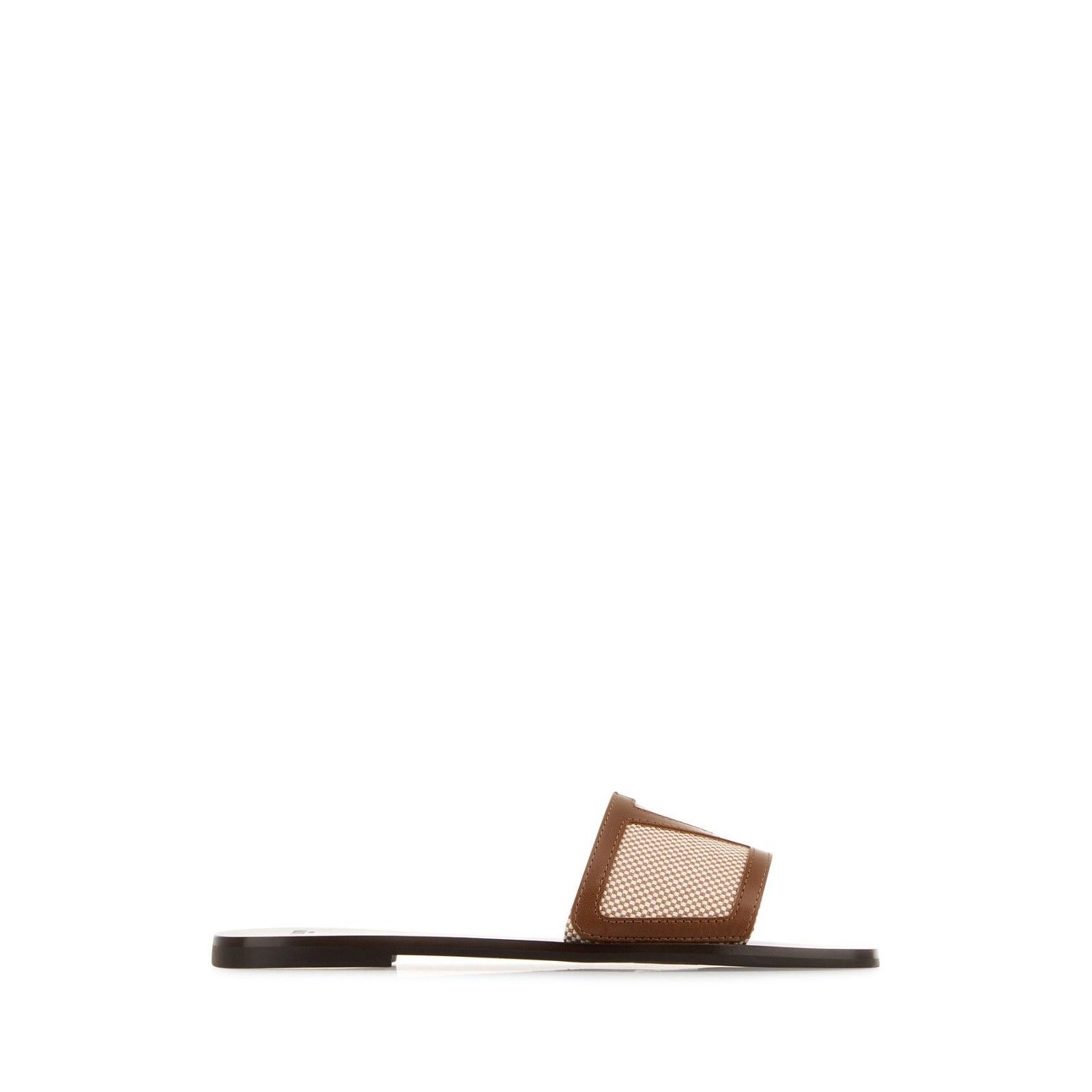 VALENTINO GARAVANI Viva Superstar Two Tone Brown Slippers Ne