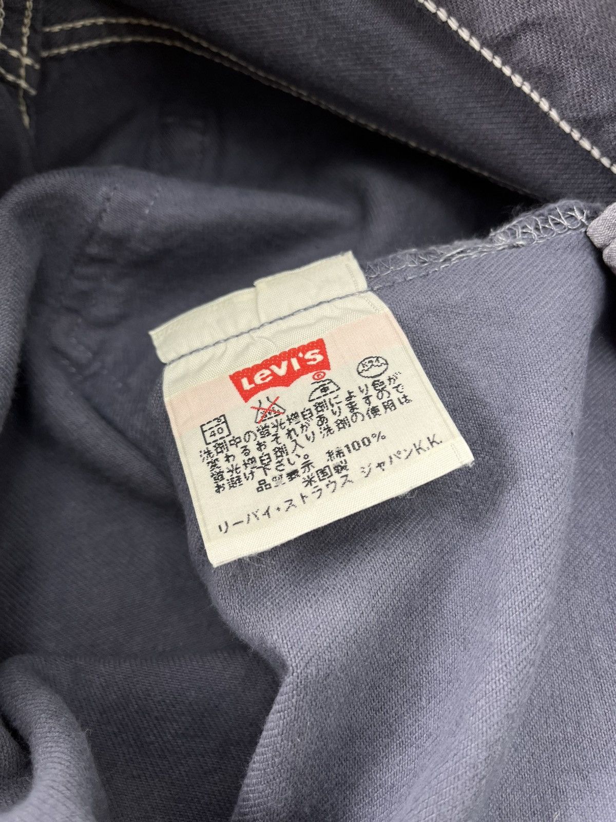 Levi's Vintage Clothing 🇺🇸1990s Vintage Levis 501 30x34 Straight Fit Grey Jeans Size US 30 / EU 46 - 11 Thumbnail