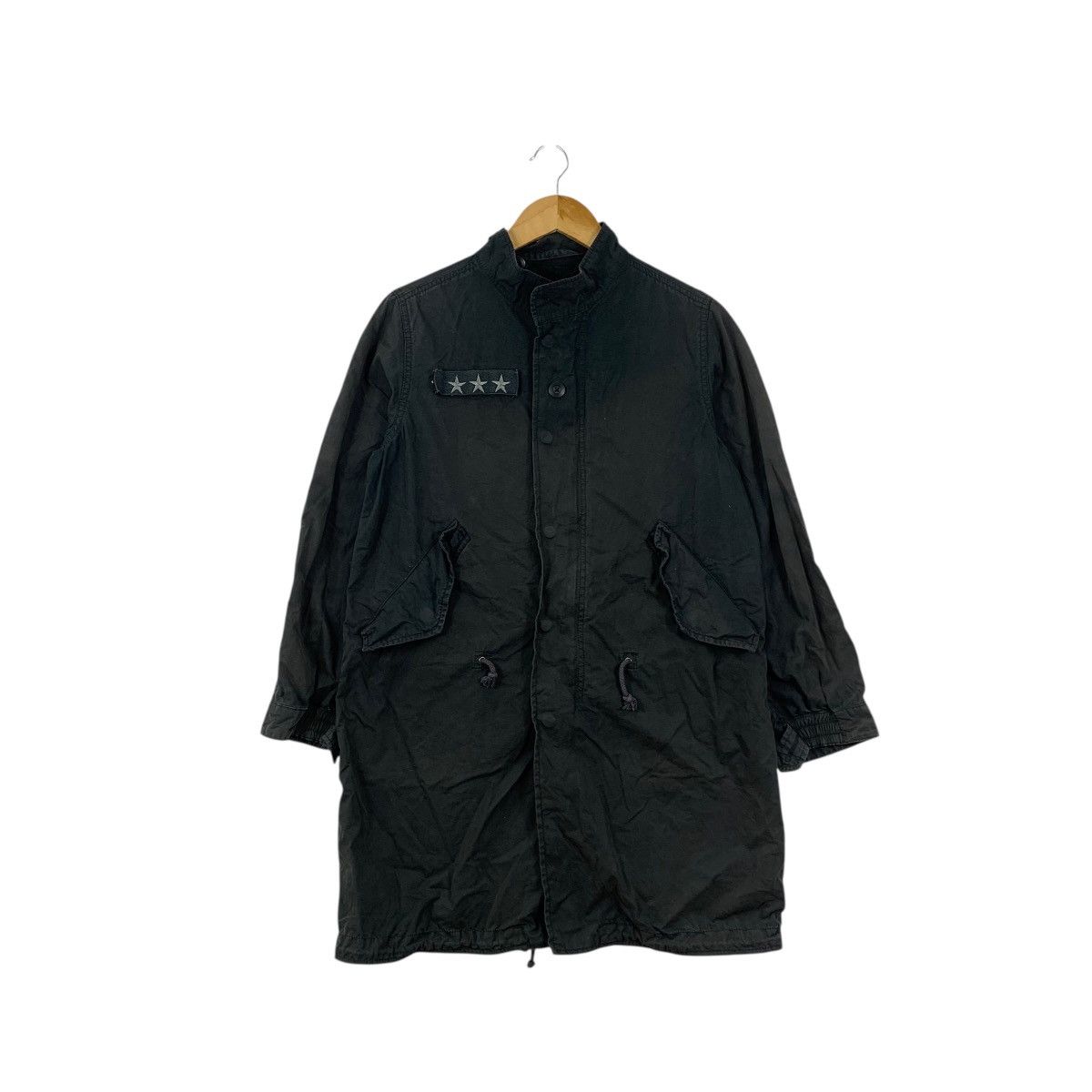 Avirex AVIREX USA x EARTH MUSIC ECOLOGY Distress Design Trench Coat Size US S / EU 44-46 / 1 - 1 Thumbnail
