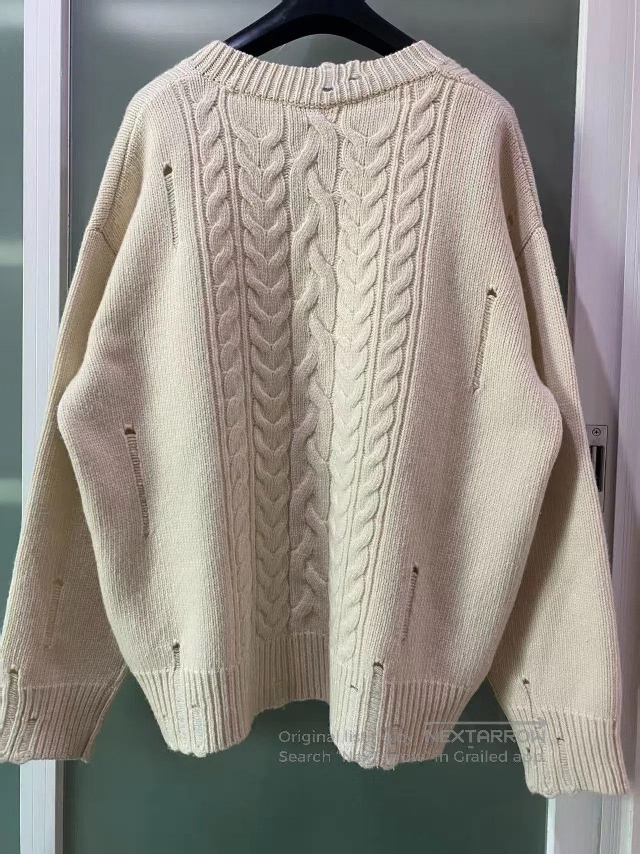WE11DONE we11done Printed Chunky Knit Sweater. Size US M / EU 48-50 / 2 - 2 Thumbnail