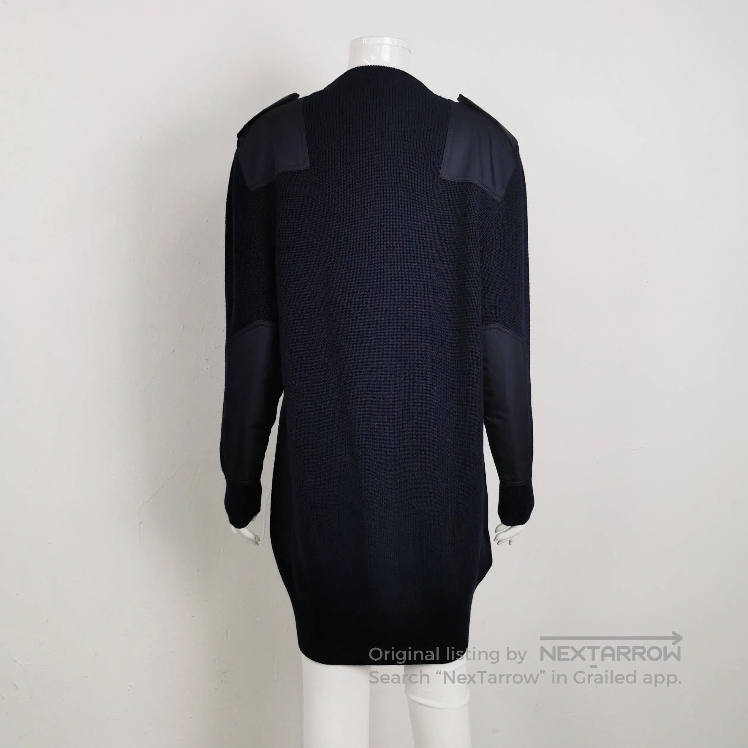Prada Prada Wool Crewneck Long Sleeve Dress . Size S / US 4 / IT 40 - 2 Thumbnail