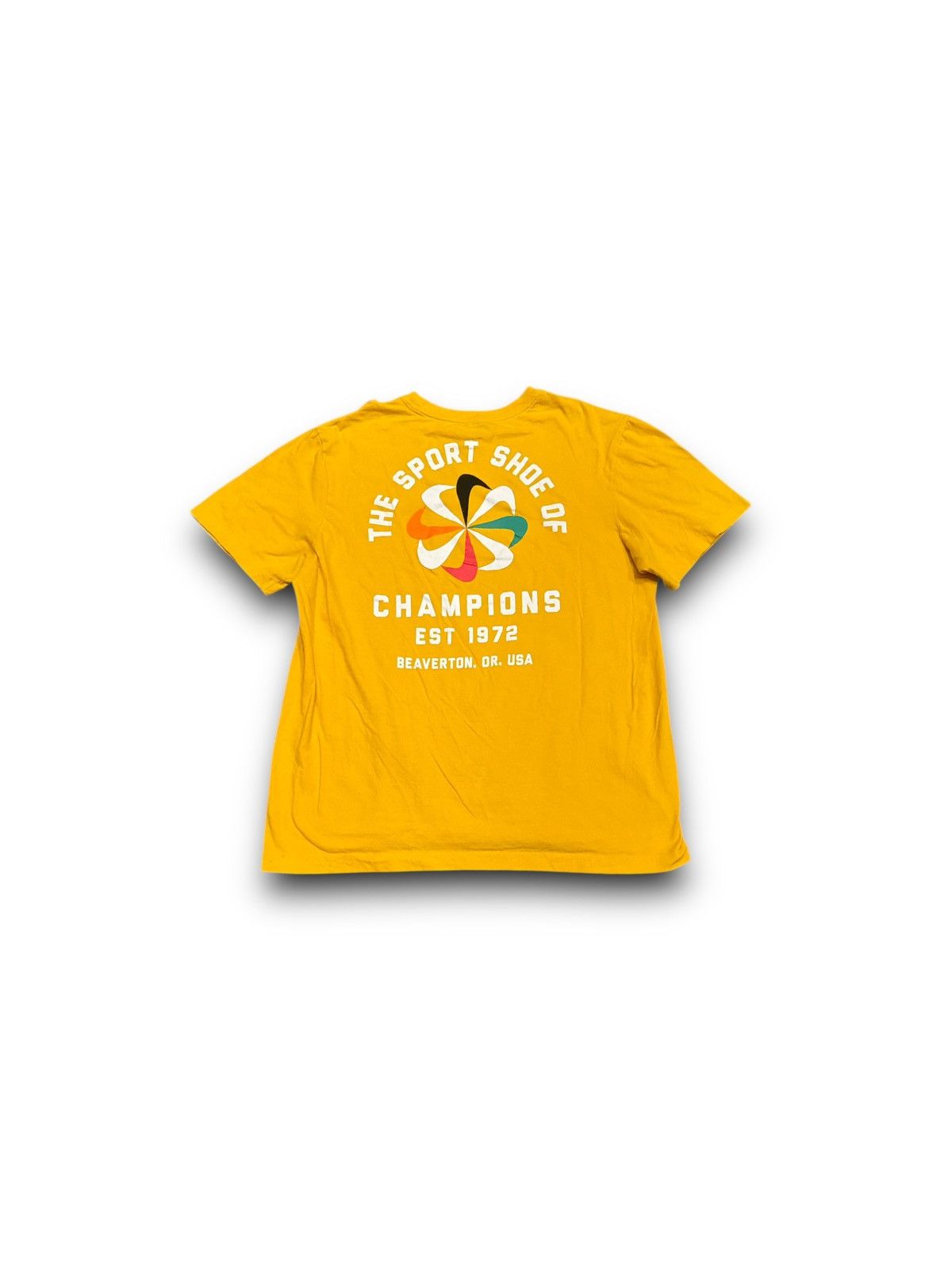 Nike The sport shoe of champions the Nike tee sportswear t-shirt Size US L / EU 52-54 / 3 - 3 Thumbnail
