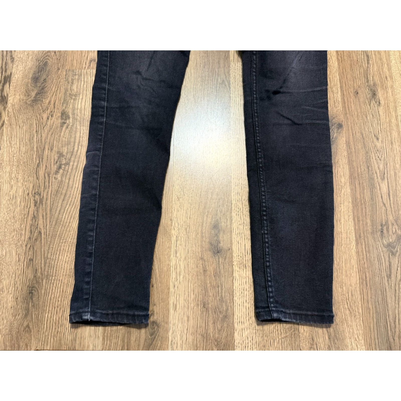 Old Navy Old Navy Jeans Womens Maternity 6 Long Black Skinny Jeans High Rise Pull On Mens? Size 28" / US 6 / IT 42 - 3 Thumbnail