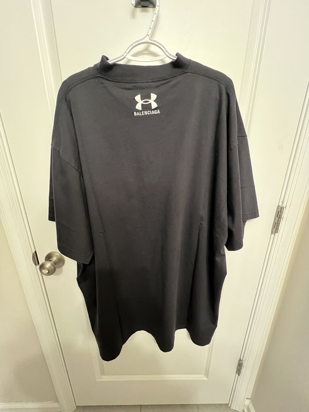 Balenciaga × Under Armour Balenciaga Under Armour T Shirt Oversized Fit $795 Size US XL / EU 56 / 4 - 4 Thumbnail