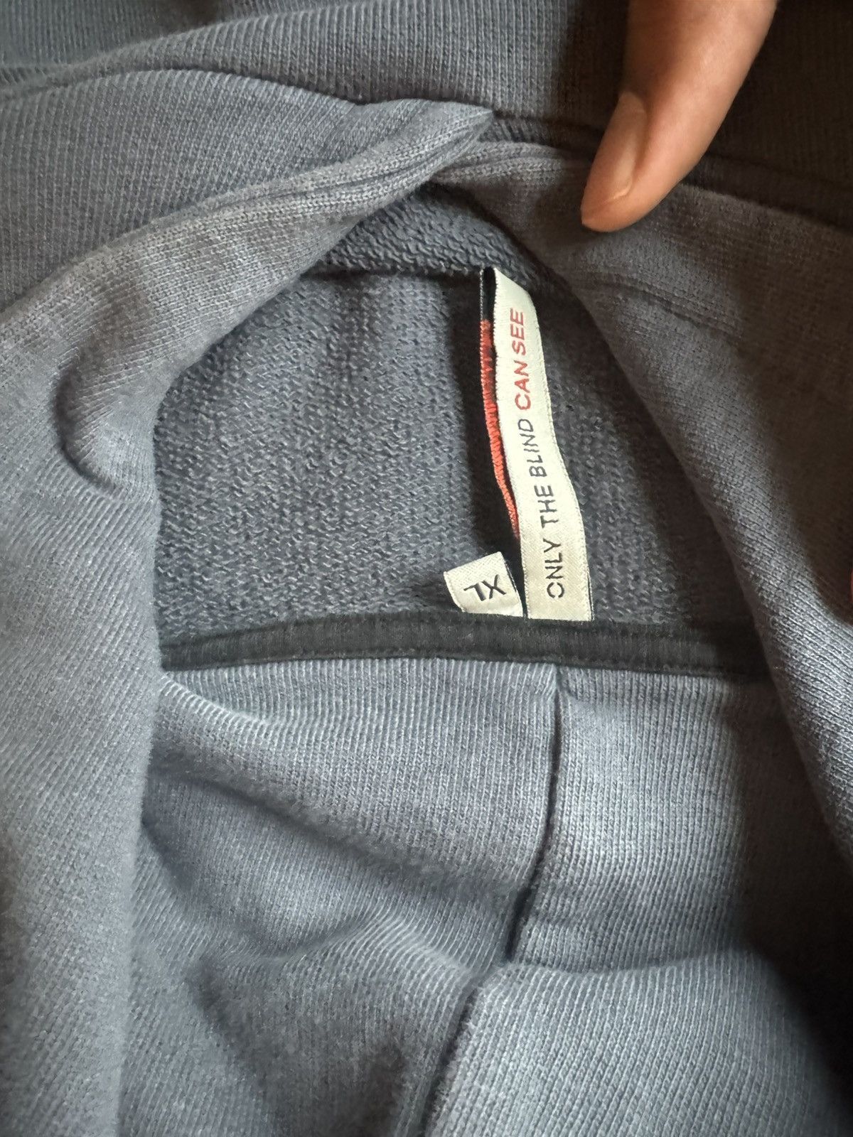Only The Blind Only The Blind Hoodie - Blue Size US XL / EU 56 / 4 - 4 Thumbnail