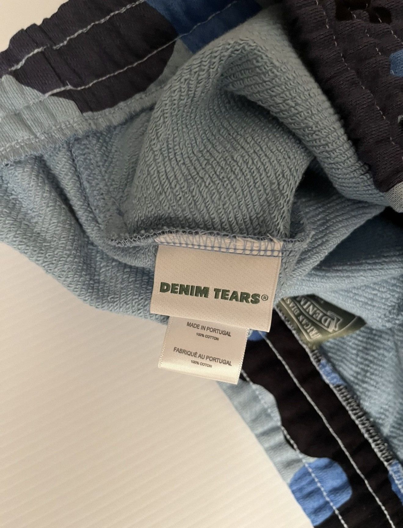 DENIM TEARS Denim Tears Blue Camo Sweatpants Size US 36 / EU 52 - 5 Thumbnail