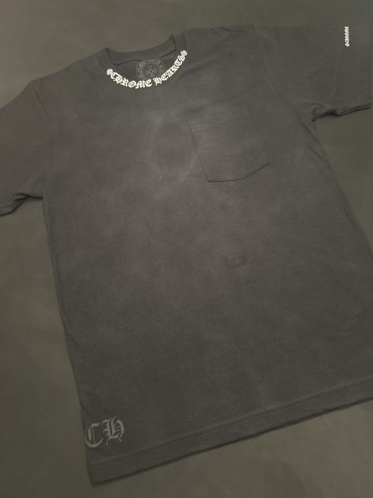 Chrome Hearts Chrome Hearts Neck Logo Tee Size US M / EU 48-50 / 2 - 1 Thumbnail