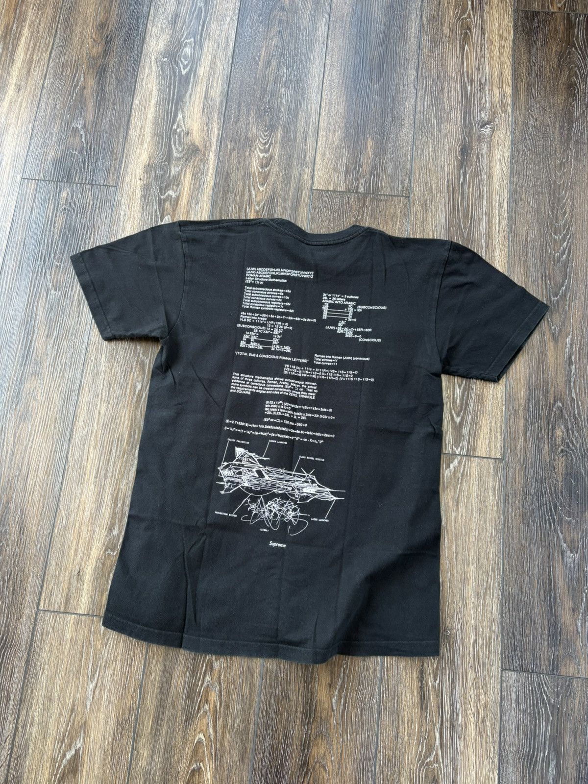 Supreme Supreme Rammellzee Tee SS20 Black Size US M / EU 48-50 / 2 - 2 Thumbnail