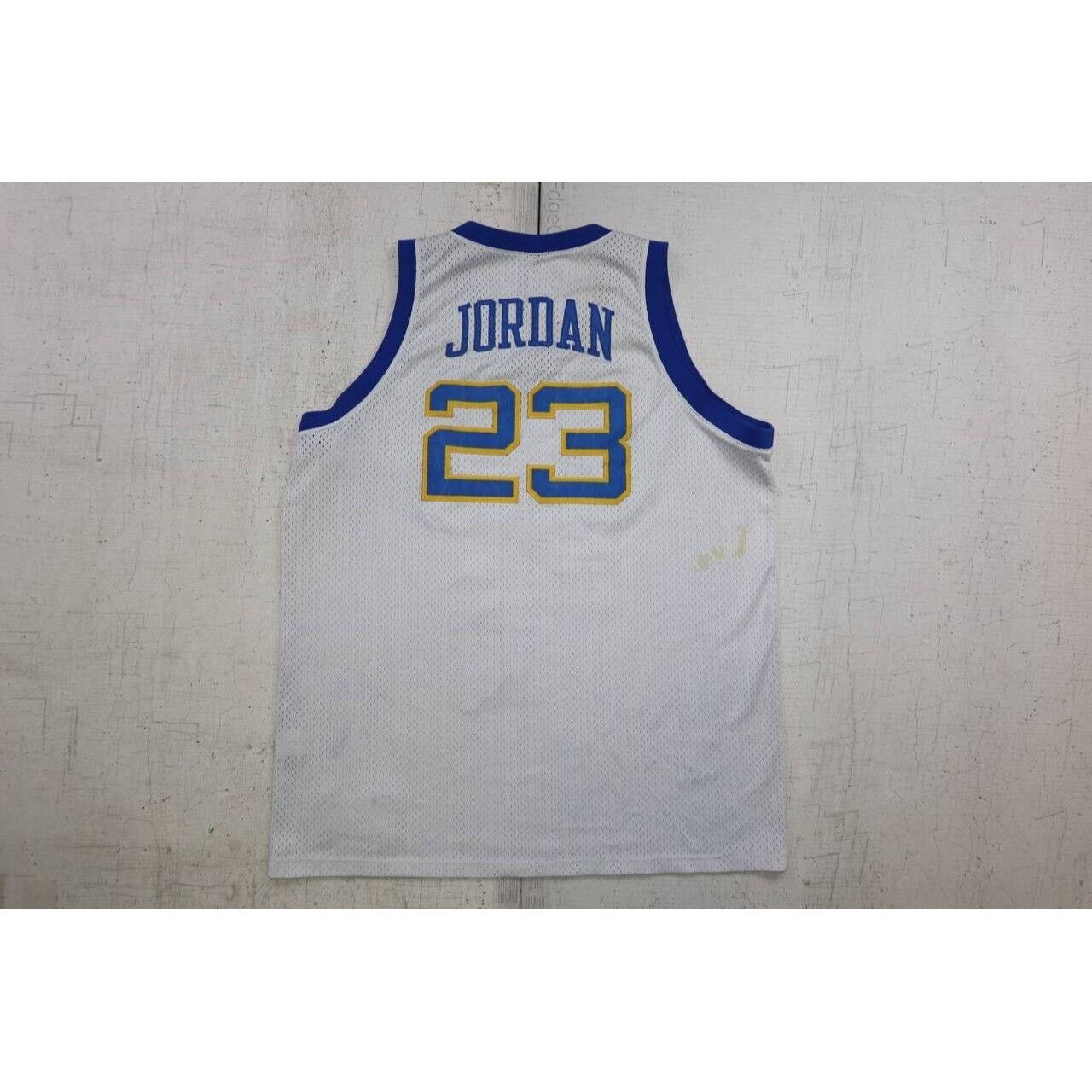 Nike Michael Jordan #23 Laney High School 1980 Authentic Jersey Size US XXL / EU 58 / 5 - 2 Thumbnail