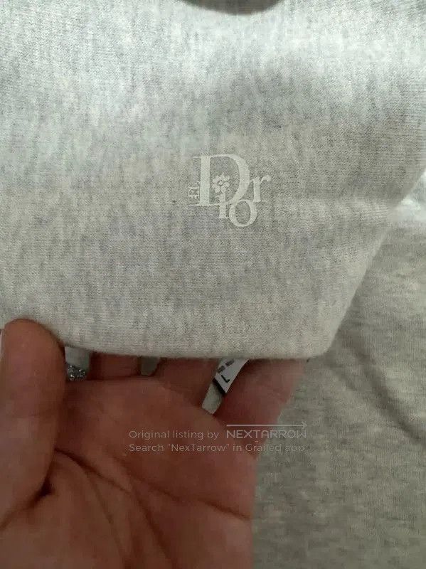 Dior Dior Color Blocked Embroidered Cotton Hoodie . Size US L / EU 52-54 / 3 - 4 Thumbnail