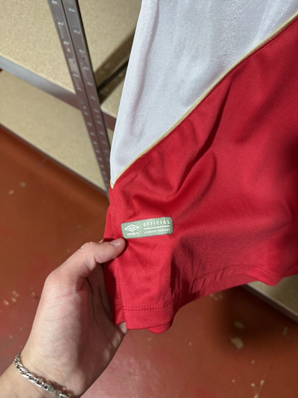 Umbro Rare Umbro FIFA World Cup Peru 2018 Away Soccer Jersey Size US S / EU 44-46 / 1 - 7 Thumbnail