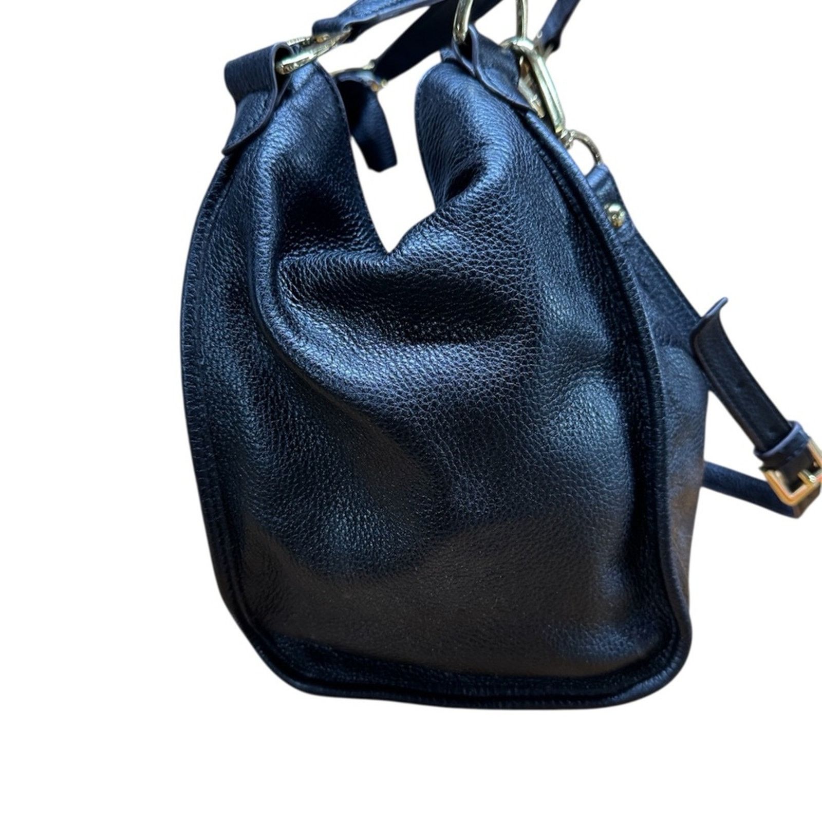 NBDN Nobrandedon G.I.L.I black leather slouch handbag Size ONE SIZE - 4 Thumbnail
