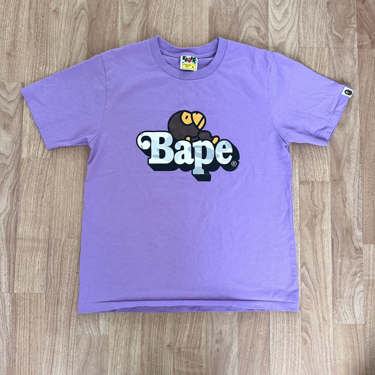 Bape bape purple t shirt Size M / US 6-8 / IT 42-44 - 1 Thumbnail