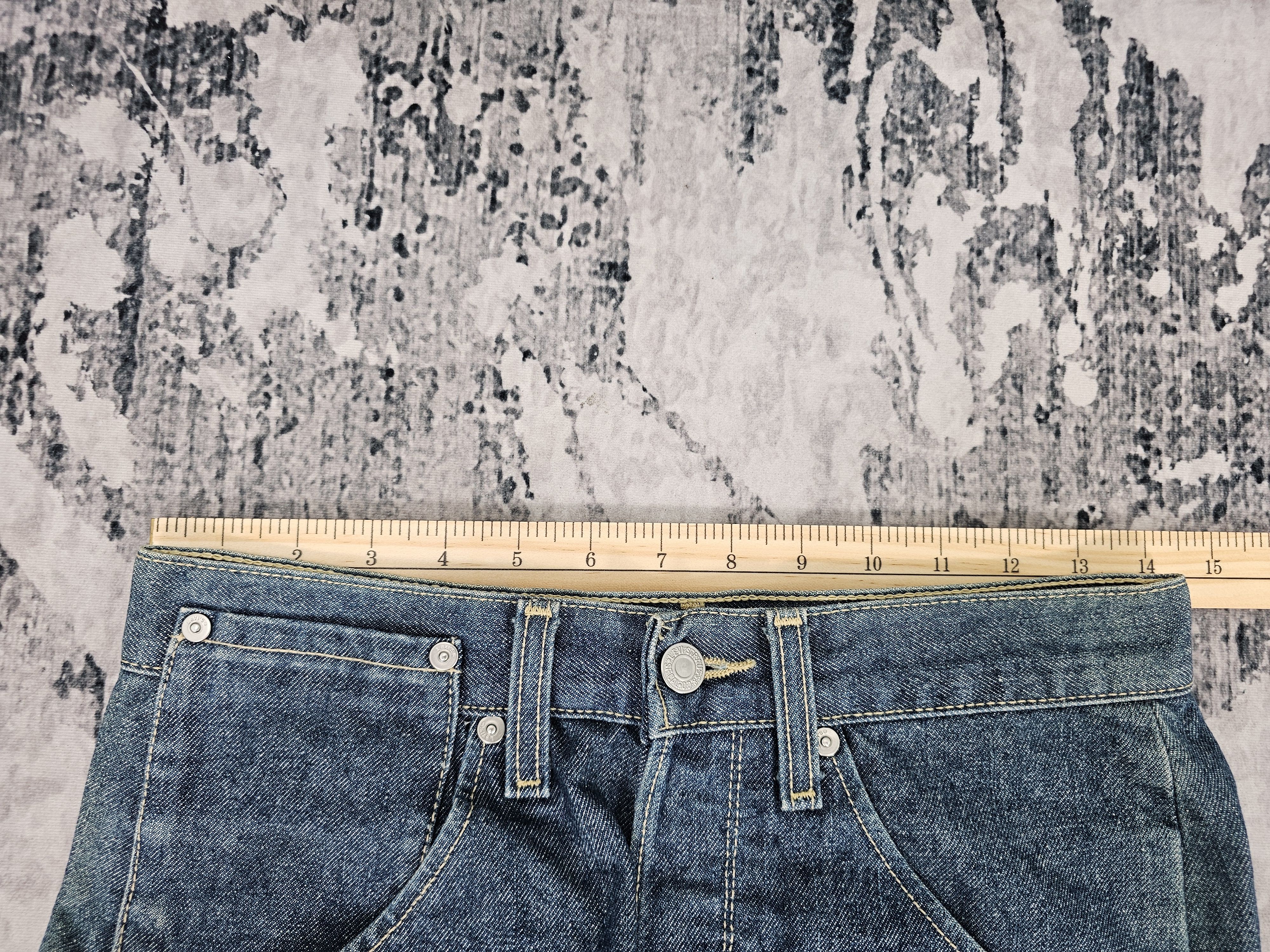 Levi's Vintage Clothing Vtg LEVIS Engineered Regular Cut Twisted Faded Jeans L0541 Size US 28 / EU 44 - 14 Thumbnail