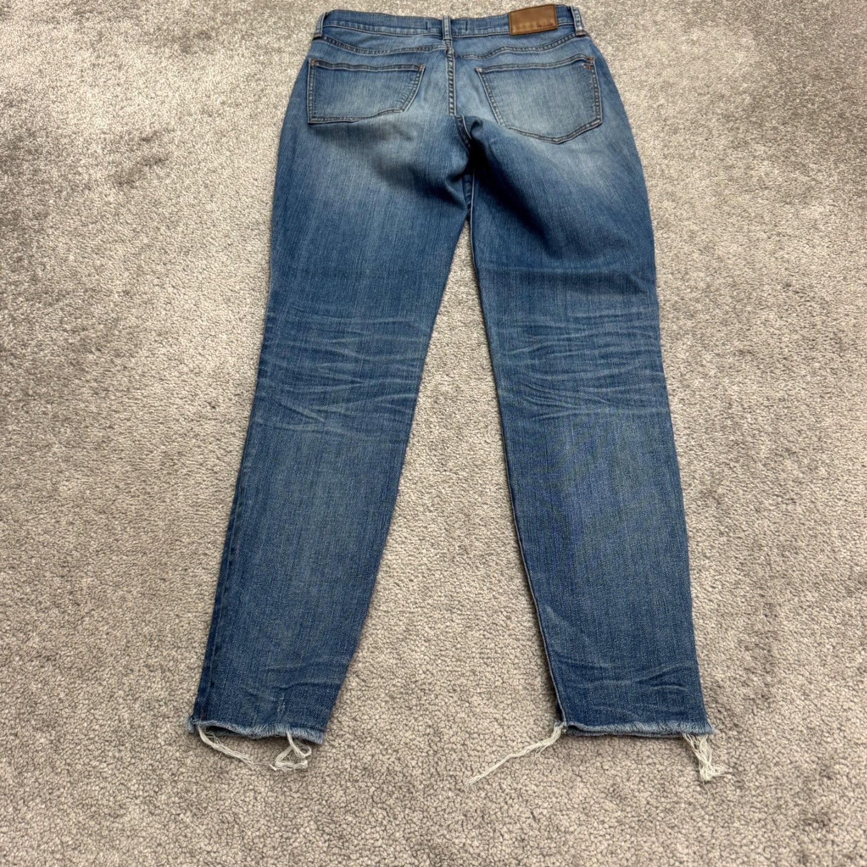 Madewell Madewell Jeans Womens 29 Blue High Rise Skinny Denim Button Fly Medium Wash Size 29" - 2 Thumbnail