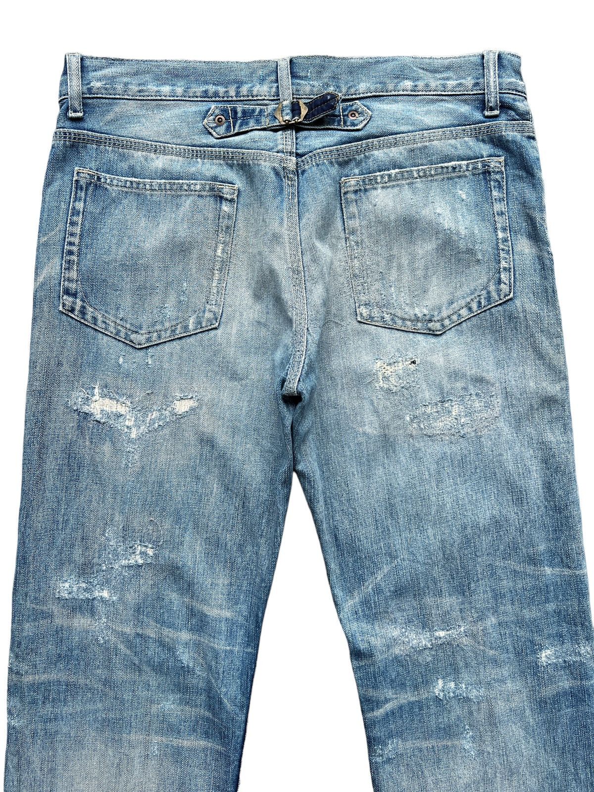 NANO universe Nano Universe Japan Distressed Denim Jeans 34x29.5 Size US 34 / EU 50 - 4 Thumbnail