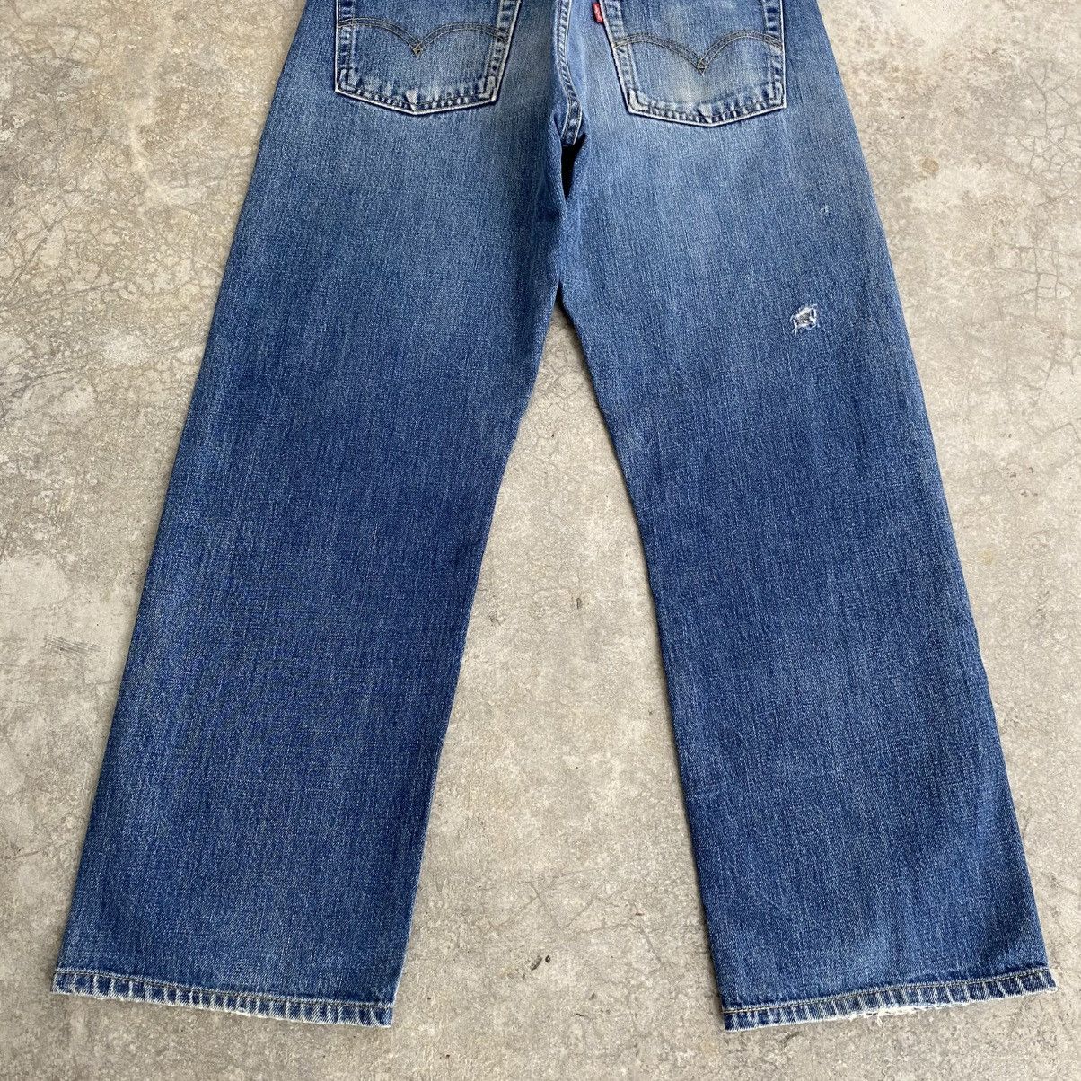 Levi's Vintage 90’s Levis 503B Big E Faded Blue Selvedge LVC Jeans Size US 30 / EU 46 - 10 Thumbnail
