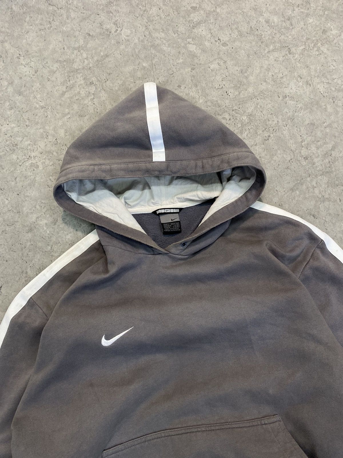 Nike × Vintage NIKE VINTAGE Y2K SWOOSH ARCHIVE HOODIE Size US L / EU 52-54 / 3 - 2 Thumbnail