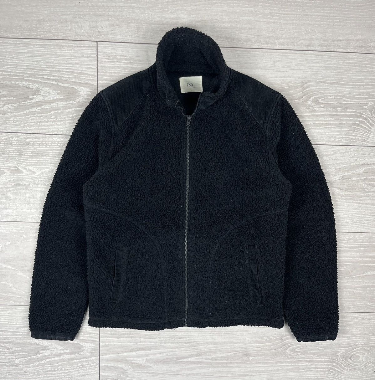 Folk Folk England Heavy Fleece Full Zip Jacket Size US M / EU 48-50 / 2 - 1 Thumbnail
