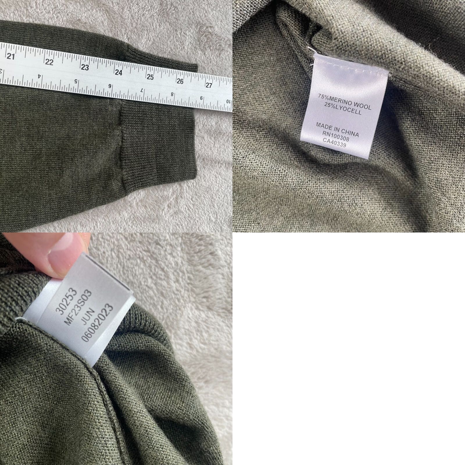 Peter Millar Peter Millar Crown Autumn Crest Suede Trim Quarter-Zip Men 2XL Green NWT 250 Size US XXL / EU 58 / 5 - 8 Thumbnail