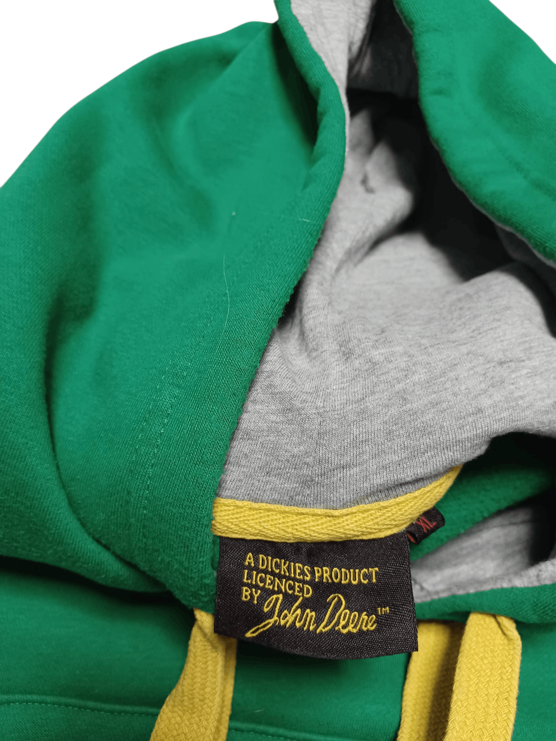 John Deere JOHN DEERE X DICKIES VINTAGE BIGLOGO WORKWEAR HOODIE Size US XL / EU 56 / 4 - 4 Thumbnail