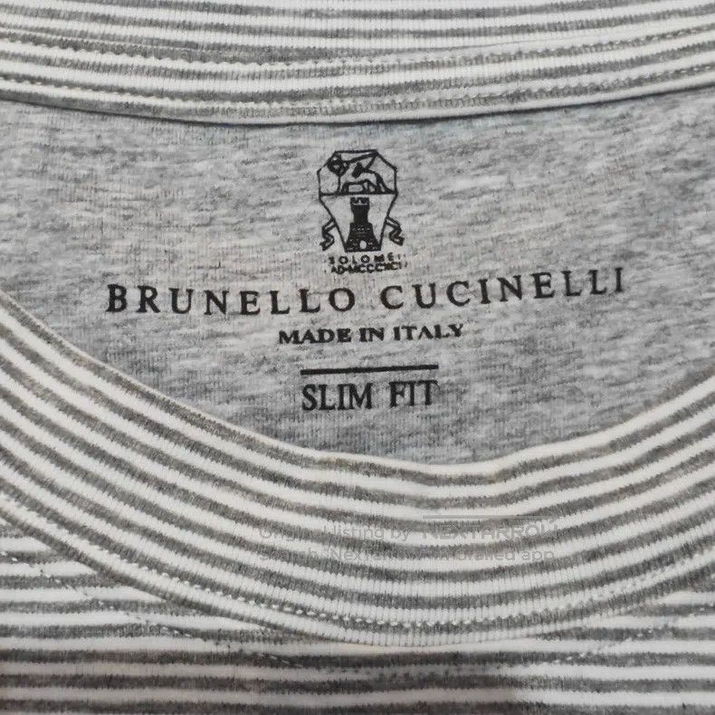 Brunello Cucinelli Brunello Cucinelli Short-sleeve T-shirt Size L / US 10 / IT 46 - 2 Thumbnail