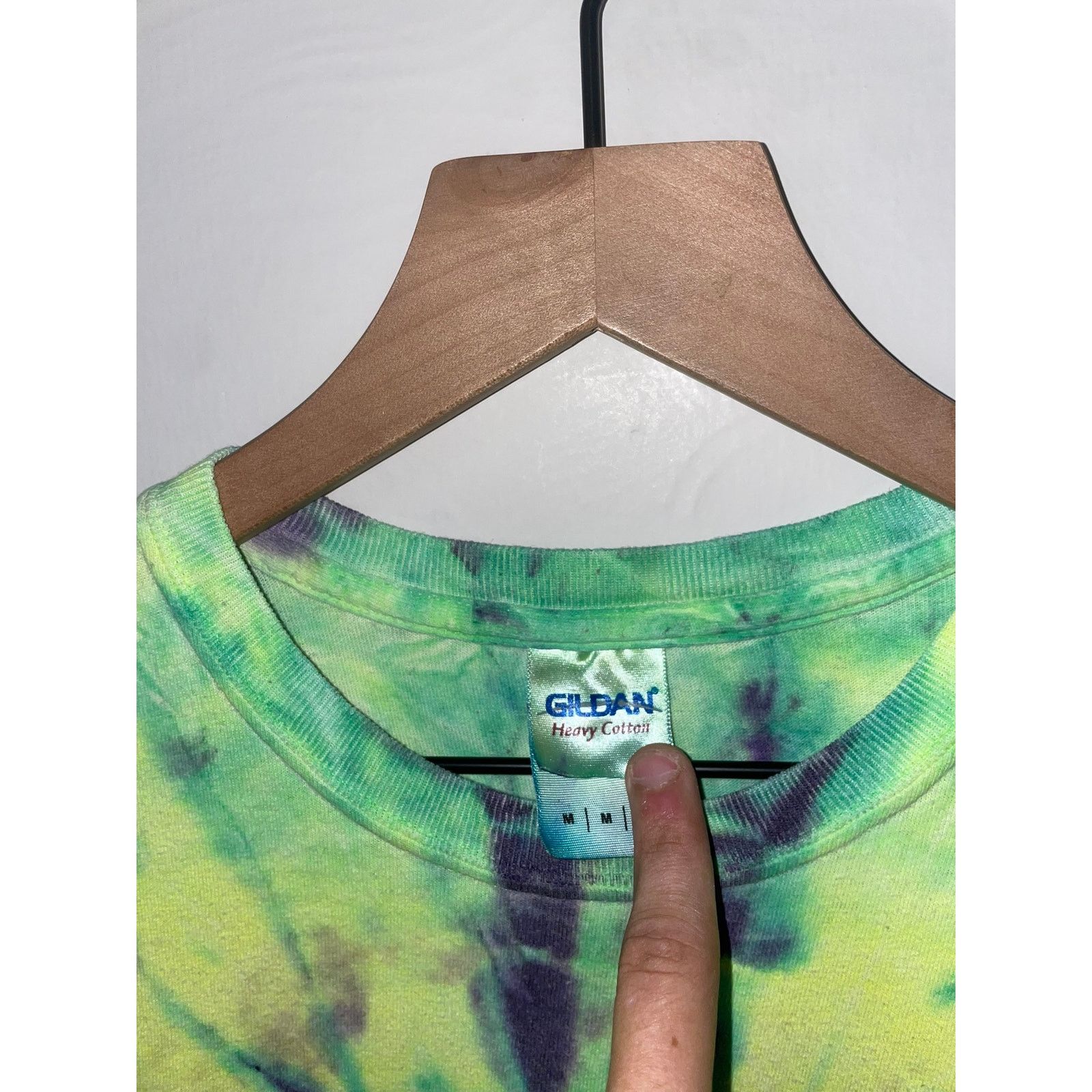 Gildan Vintage University Air Green Shirt Tye Dye Tee Graphic Tee M Size US M / EU 48-50 / 2 - 6 Thumbnail