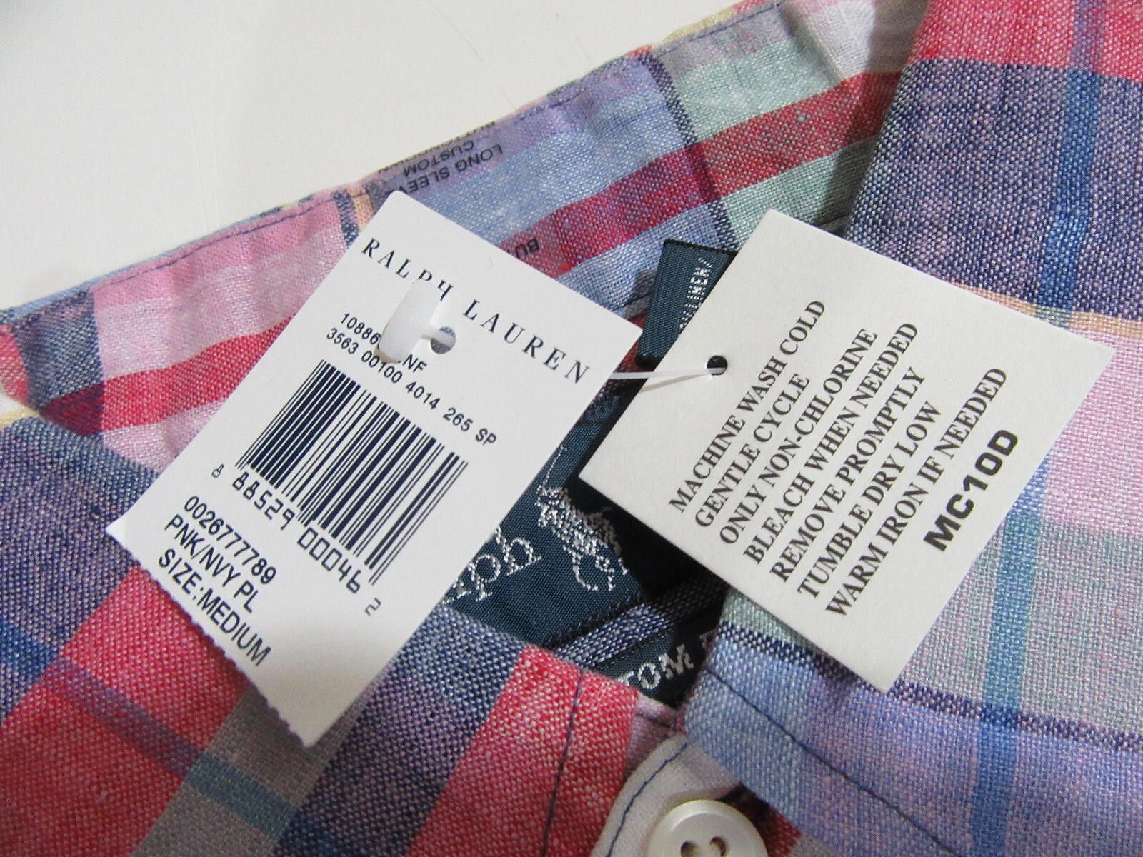 Polo Ralph Lauren Polo Ralph Lauren Mens Custom Fit Button Down Shirt M Size US M / EU 48-50 / 2 - 3 Thumbnail