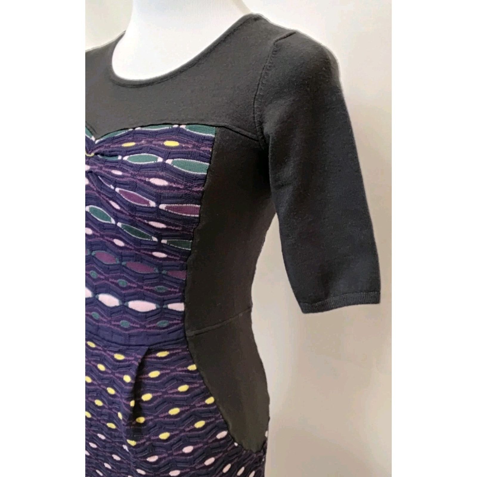 Missoni Missoni Knit Dress Women's US 2 Gray Purple Made in Italy Size XS / US 0-2 / IT 36-38 - 6 Thumbnail