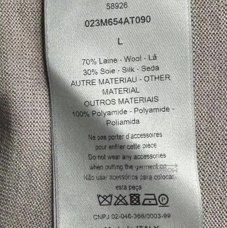 Dior Dior Women's Pullover in Deep Gray . Size L / US 10 / IT 46 - 5 Thumbnail