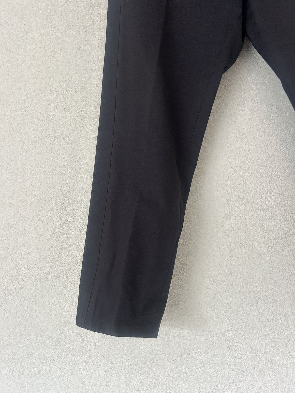 Jil Sander Jil Sander Navy Wool Trousers with Flap Pockets Size US 36 / EU 52 - 4 Thumbnail
