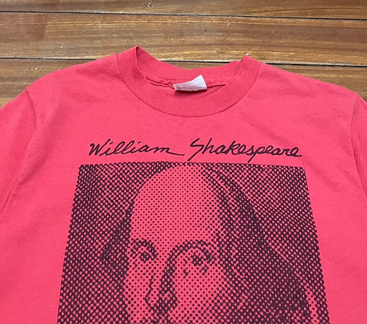 Vintage Rare Design Vintage Art William Shakespeare T-shirt 1990s Size US M / EU 48-50 / 2 - 3 Thumbnail