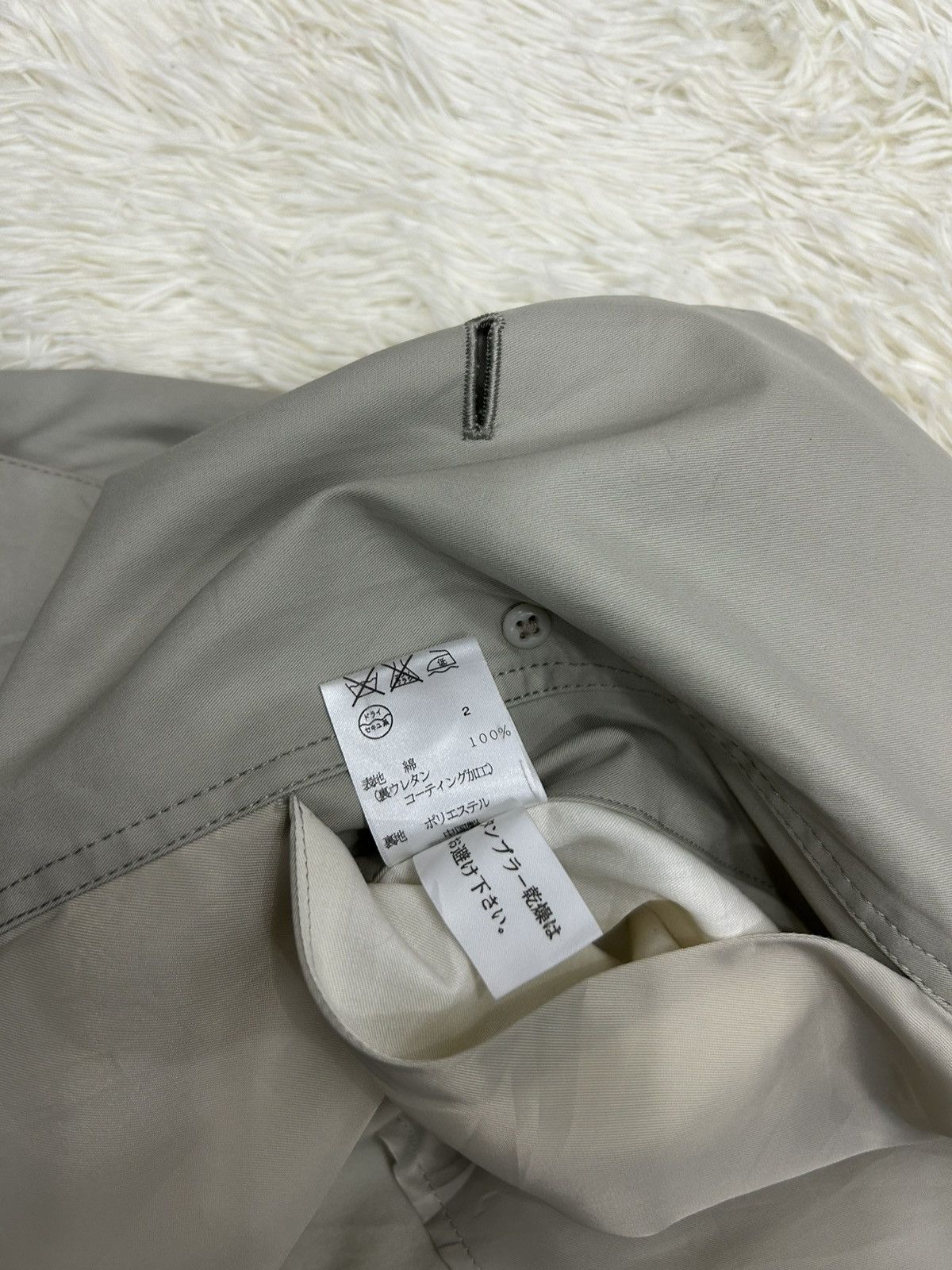 DKNY × Donna Karan DKNY of Donna Karan Japan Cotton Trench Coat Size US M / EU 48-50 / 2 - 9 Thumbnail