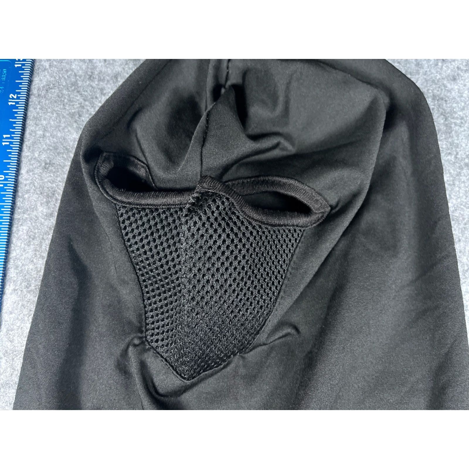 Vintage RockBros Face Mask Balaclava Hat Adult One Size Black Polyester Knit 100% Polyester Motorcycle Outdoor Ski Snowboard Winter Men Men Size ONE SIZE - 4 Thumbnail