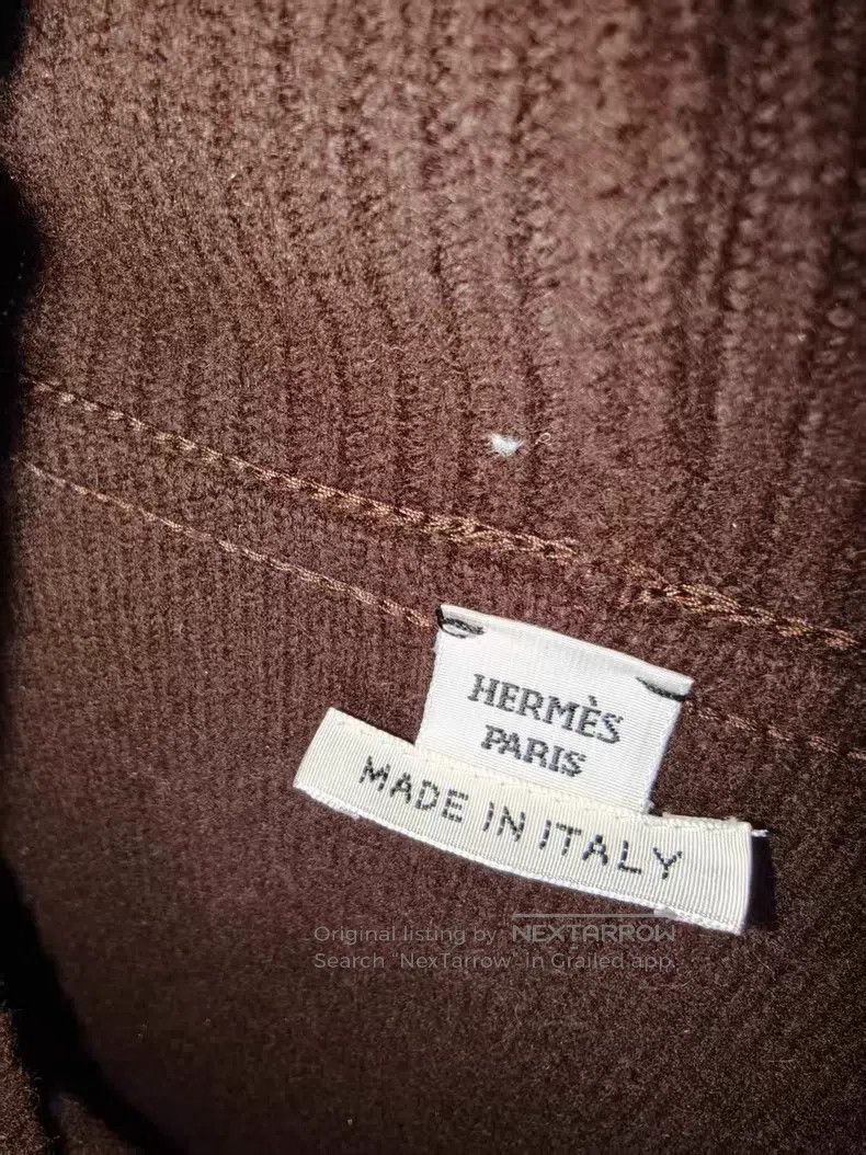 Hermes Hermes Cashmere Fringe Dress Coat Size XXS / US 00 / IT 34 - 5 Thumbnail